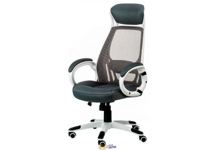 Крісло офісне Briz grey/white